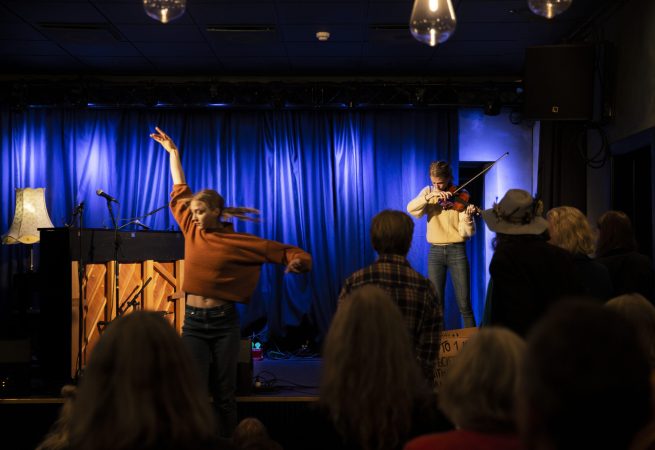 Koncert med unge musikere og dansere i Karens Minde Kulturhus